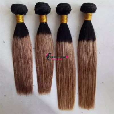 Fabricant d'extensions de cheveux humains Remy Trame de cheveux brésiliens vierges